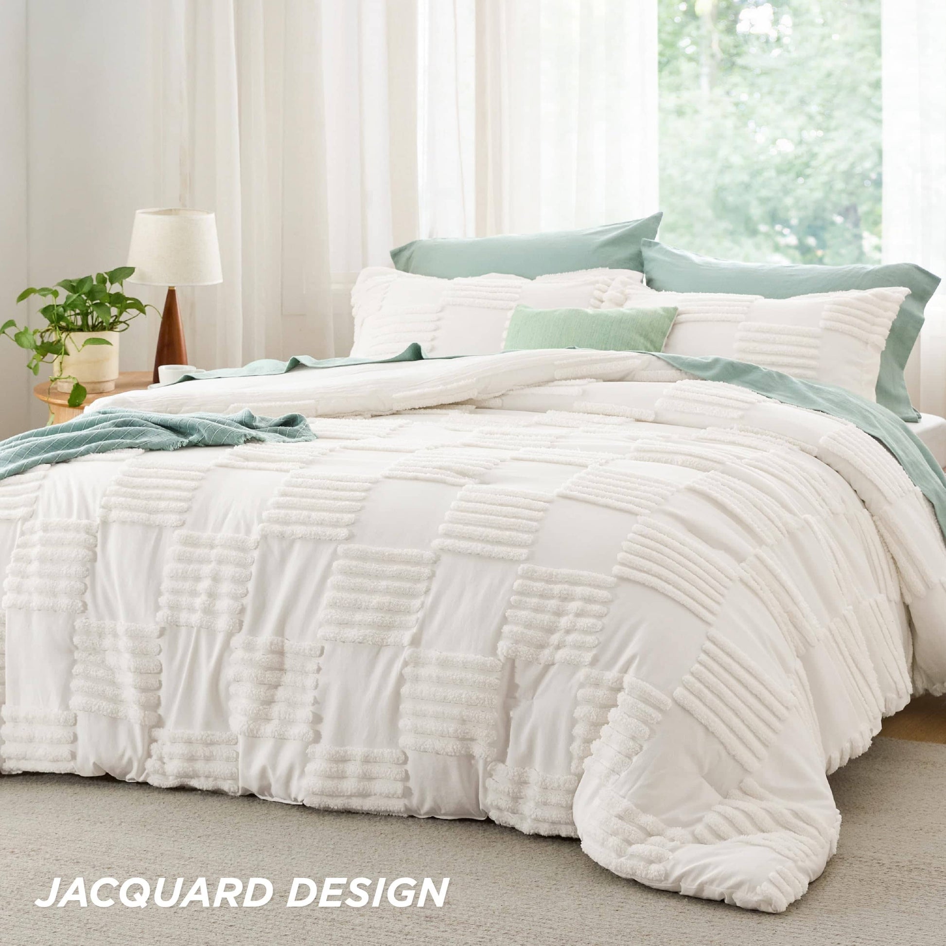 GentleSoft™ Jacquard Comforter Set