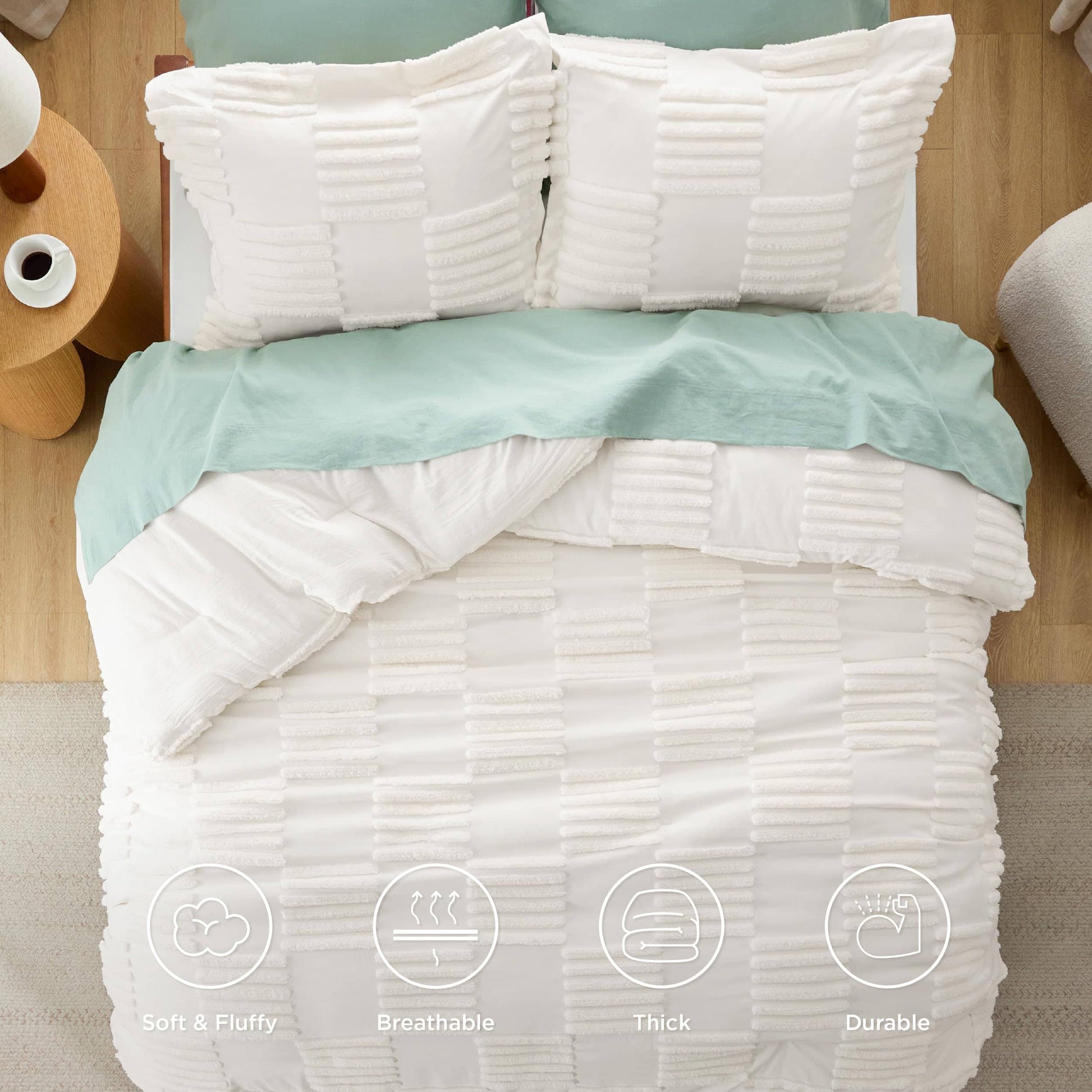 GentleSoft™ Jacquard Comforter Set