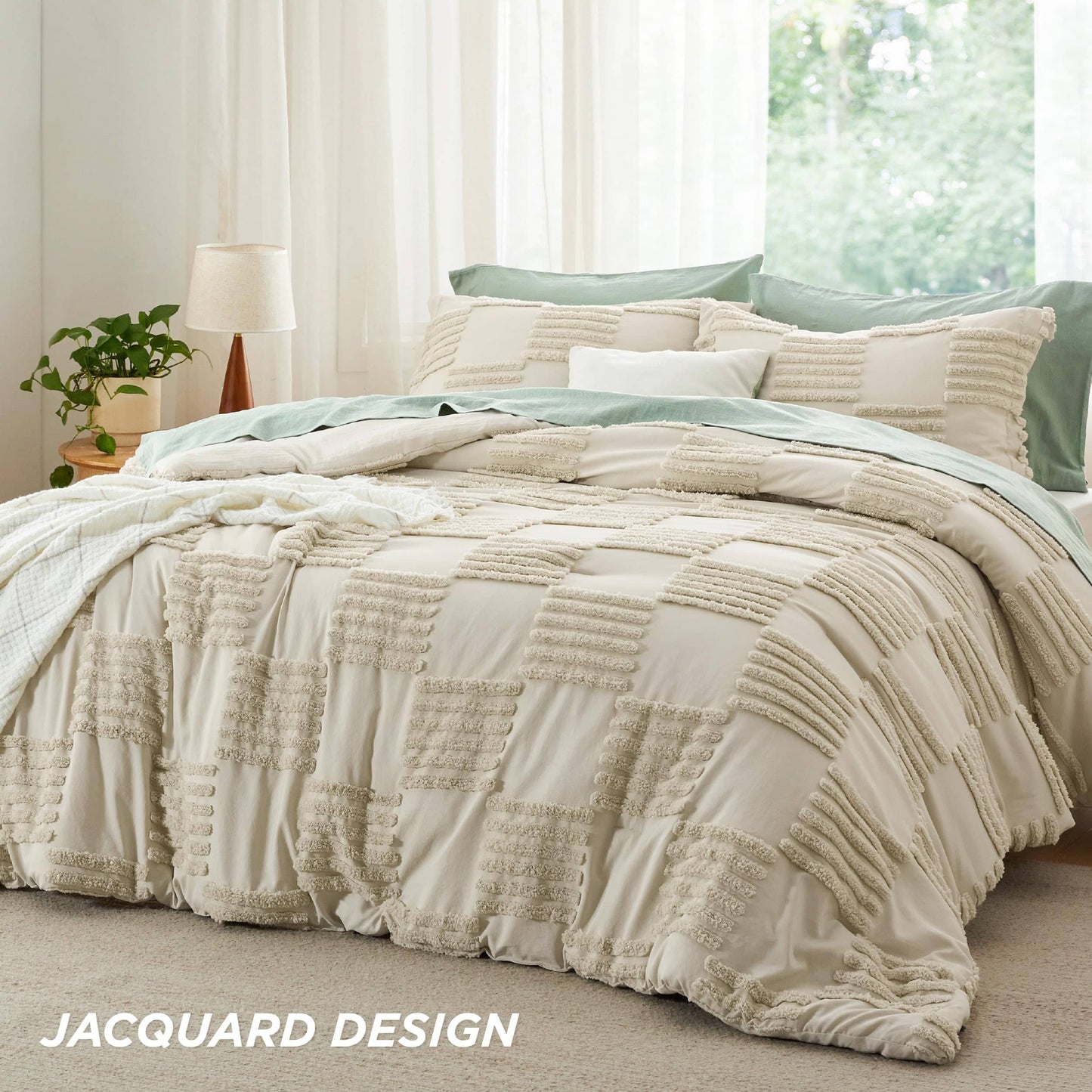 GentleSoft™ Jacquard Comforter Set