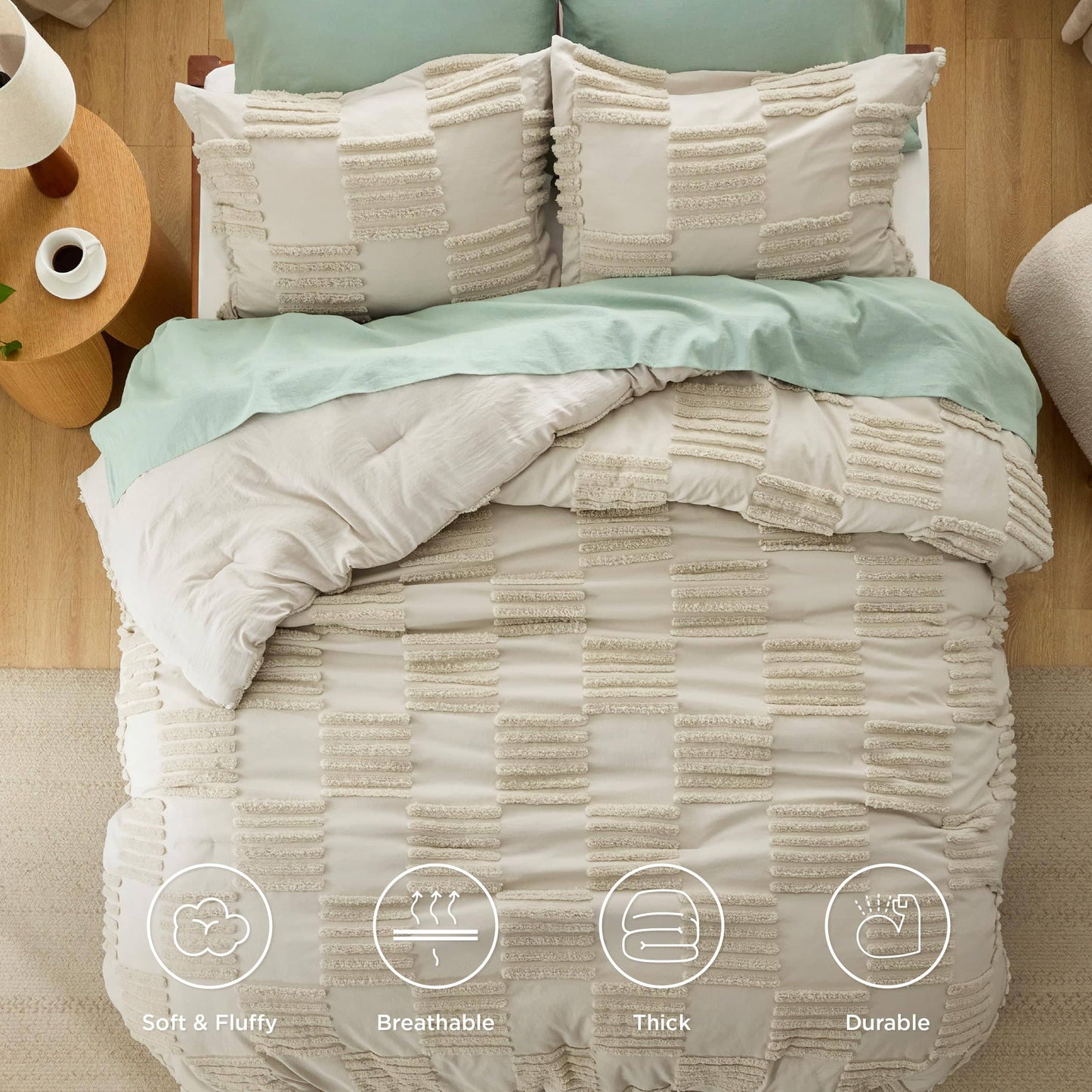 GentleSoft™ Jacquard Comforter Set
