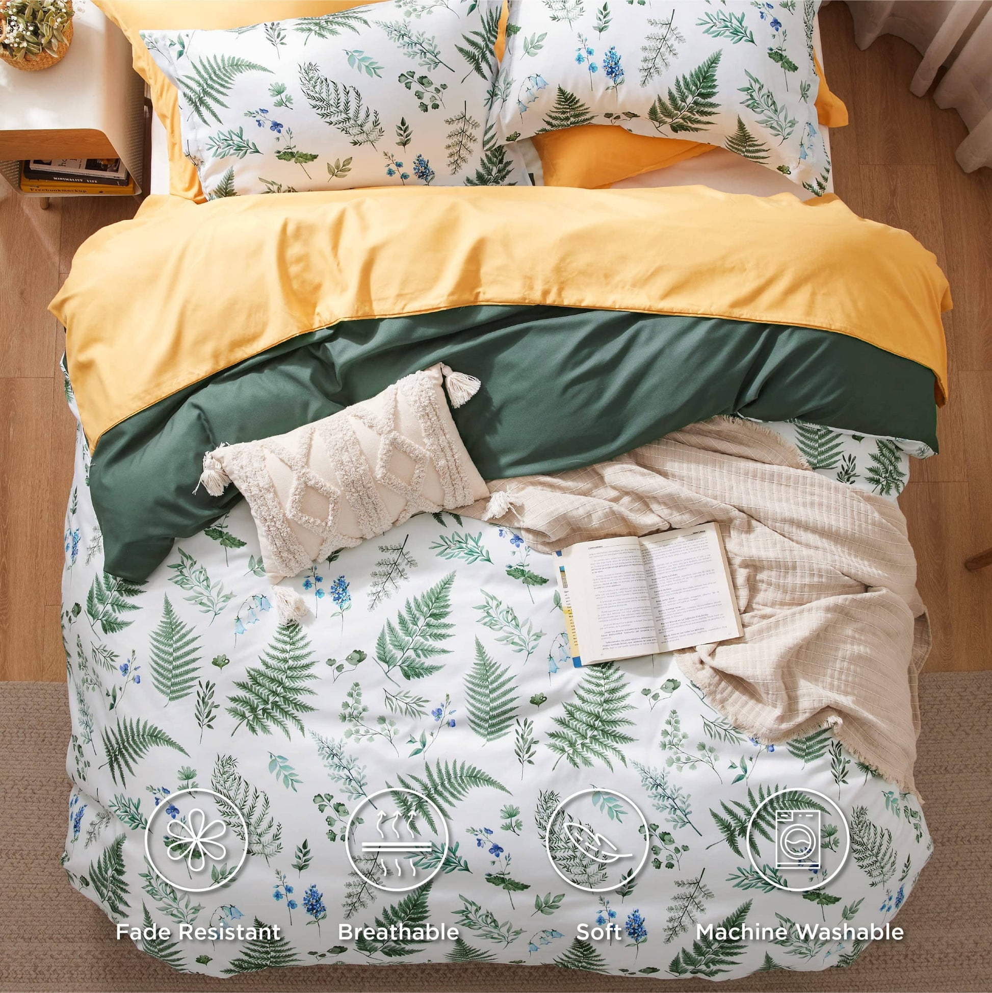 GentleSoft™ Microfiber Duvet Cover Set Twin