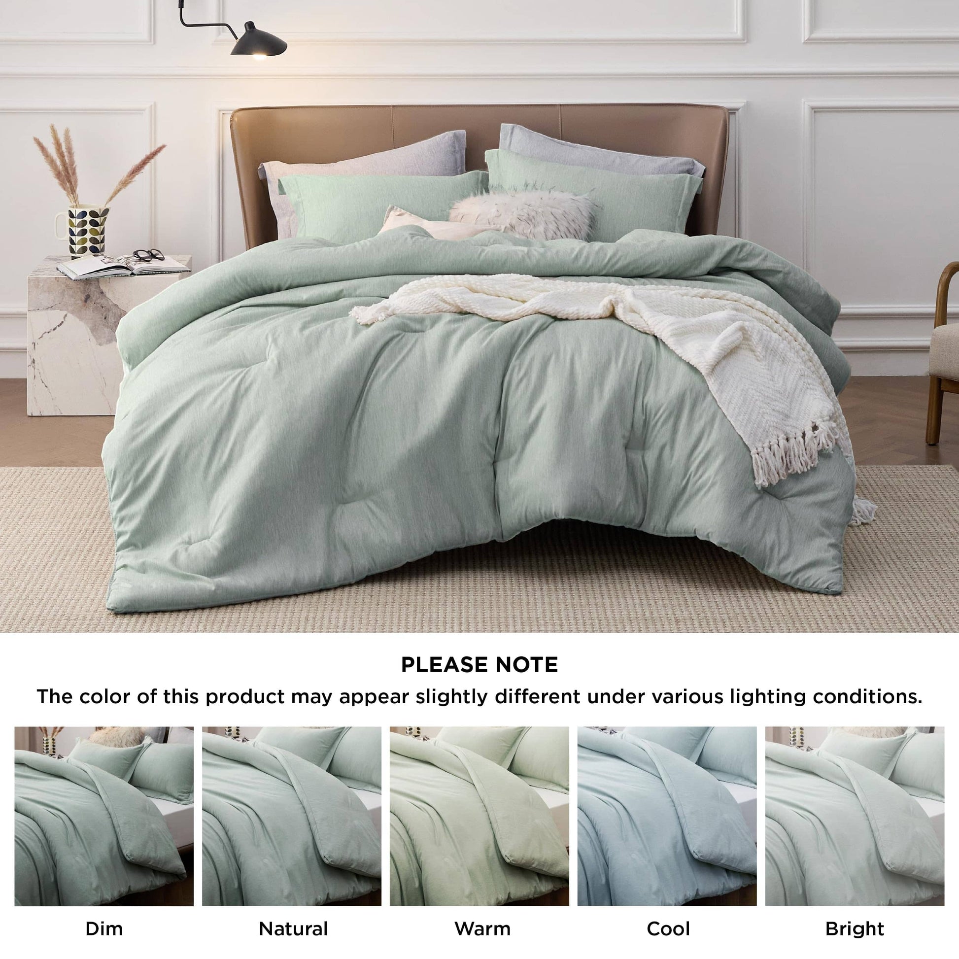 GentleSoft™ Cationic Dye Comforter Set