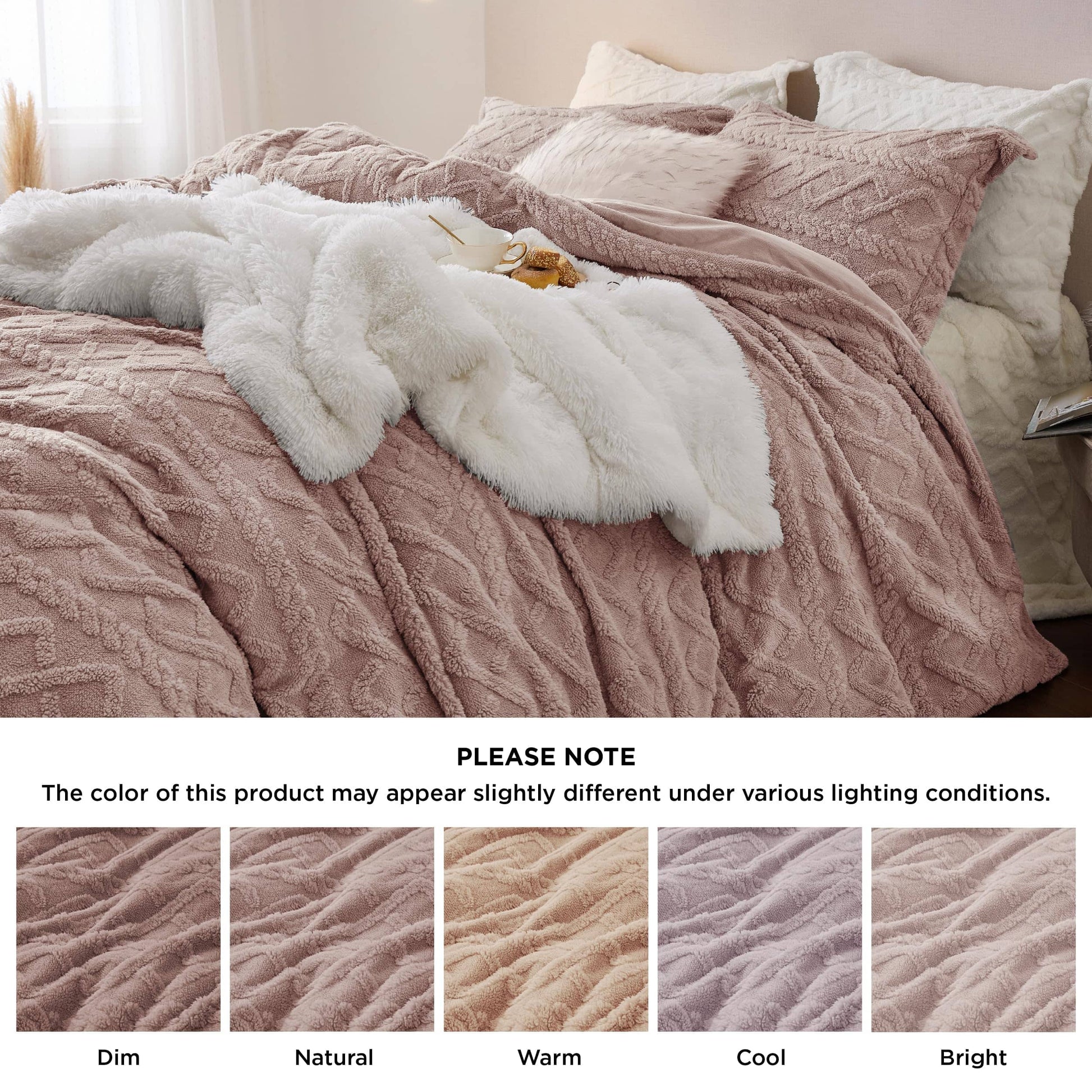 GentleSoft™ Fluffy Boho Duvet Cover Set