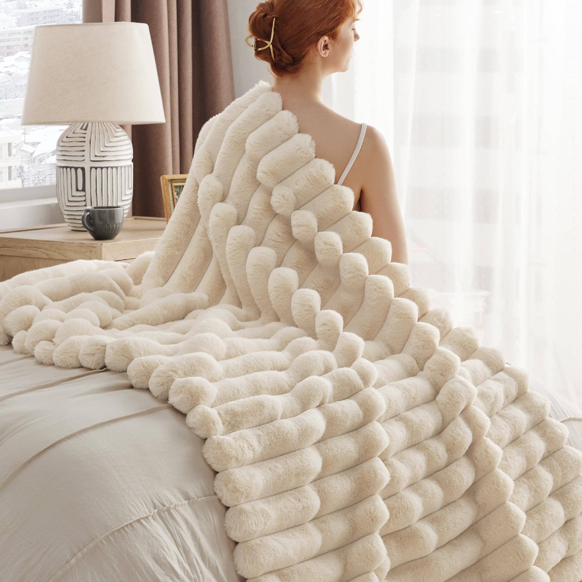 GentleSoft™ Plush Stripe Blanket
