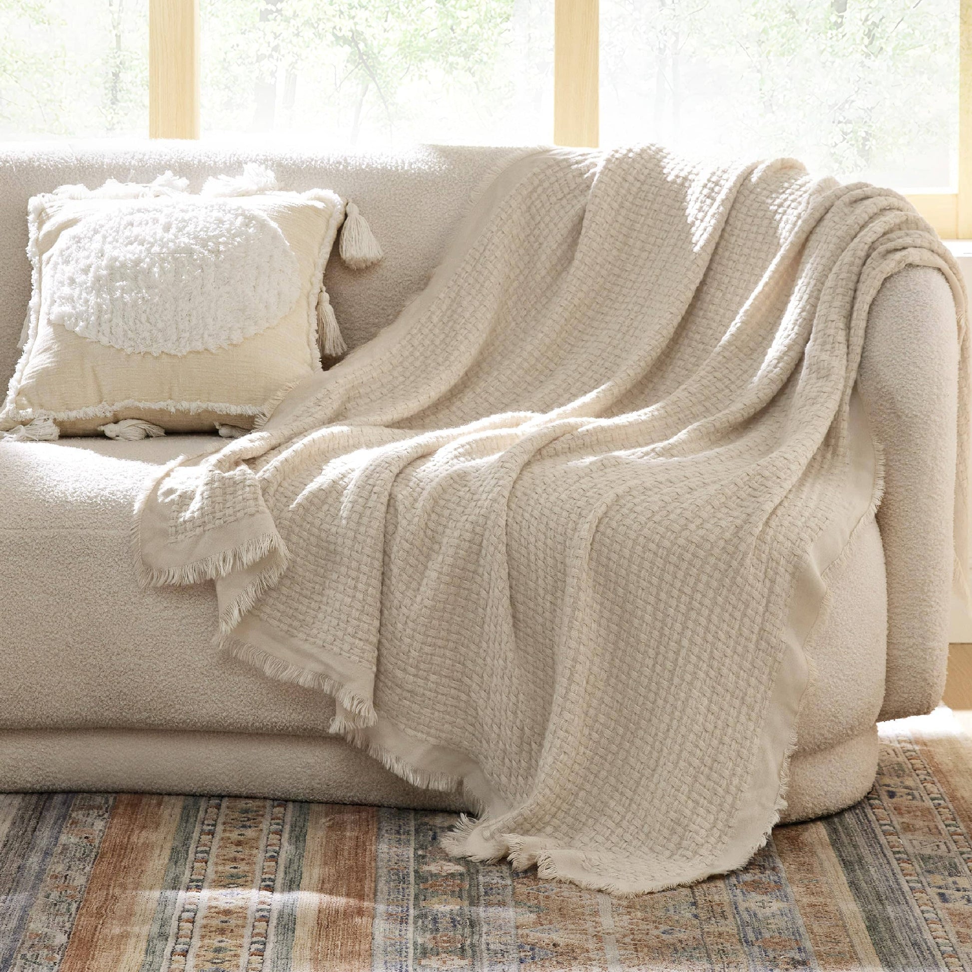 GentleSoft™ Woven Throw Blanket