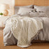 GentleSoft™ Cable Chenille Chunky Knit Throw Blanket
