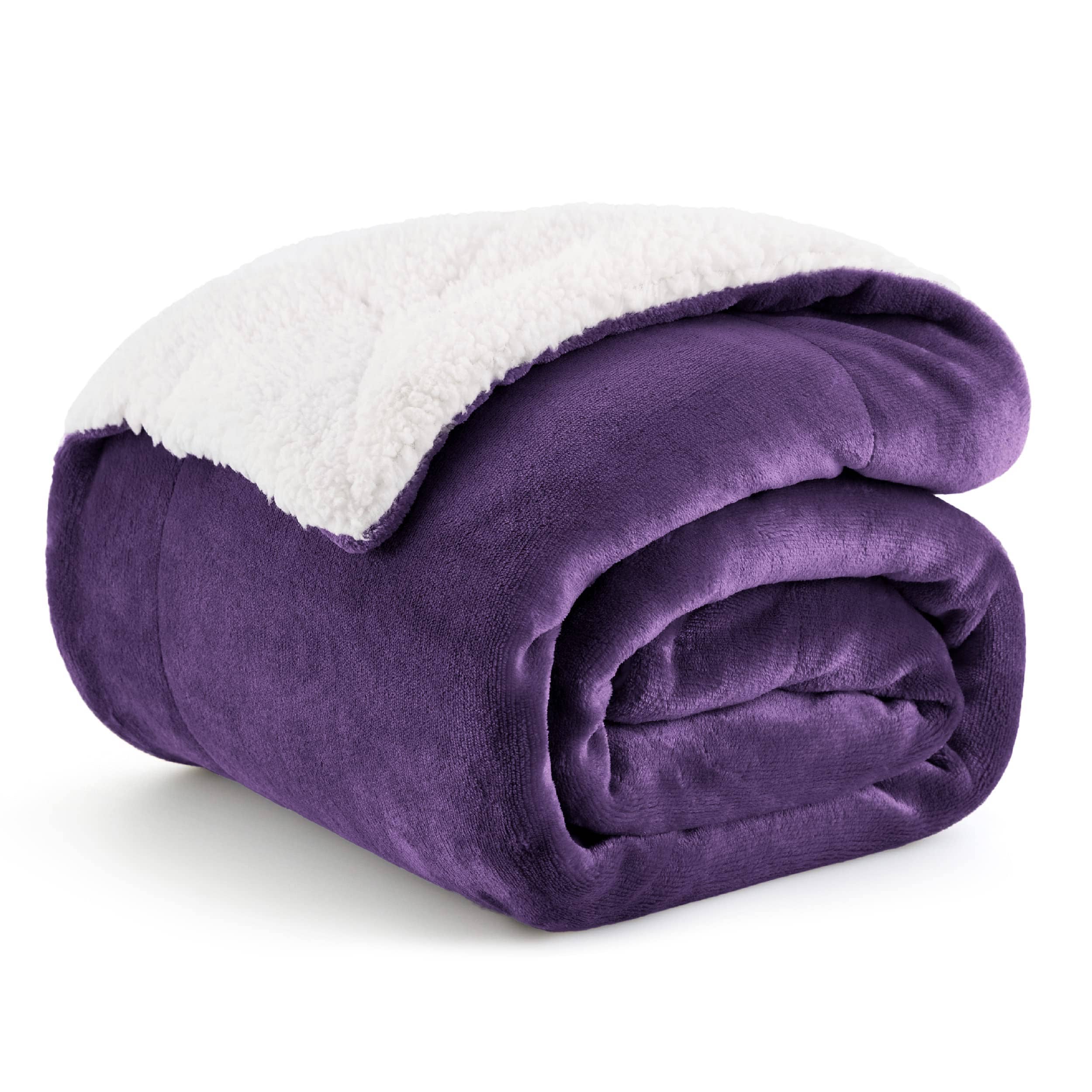 Sherpa and Fleece Reversable Blanket