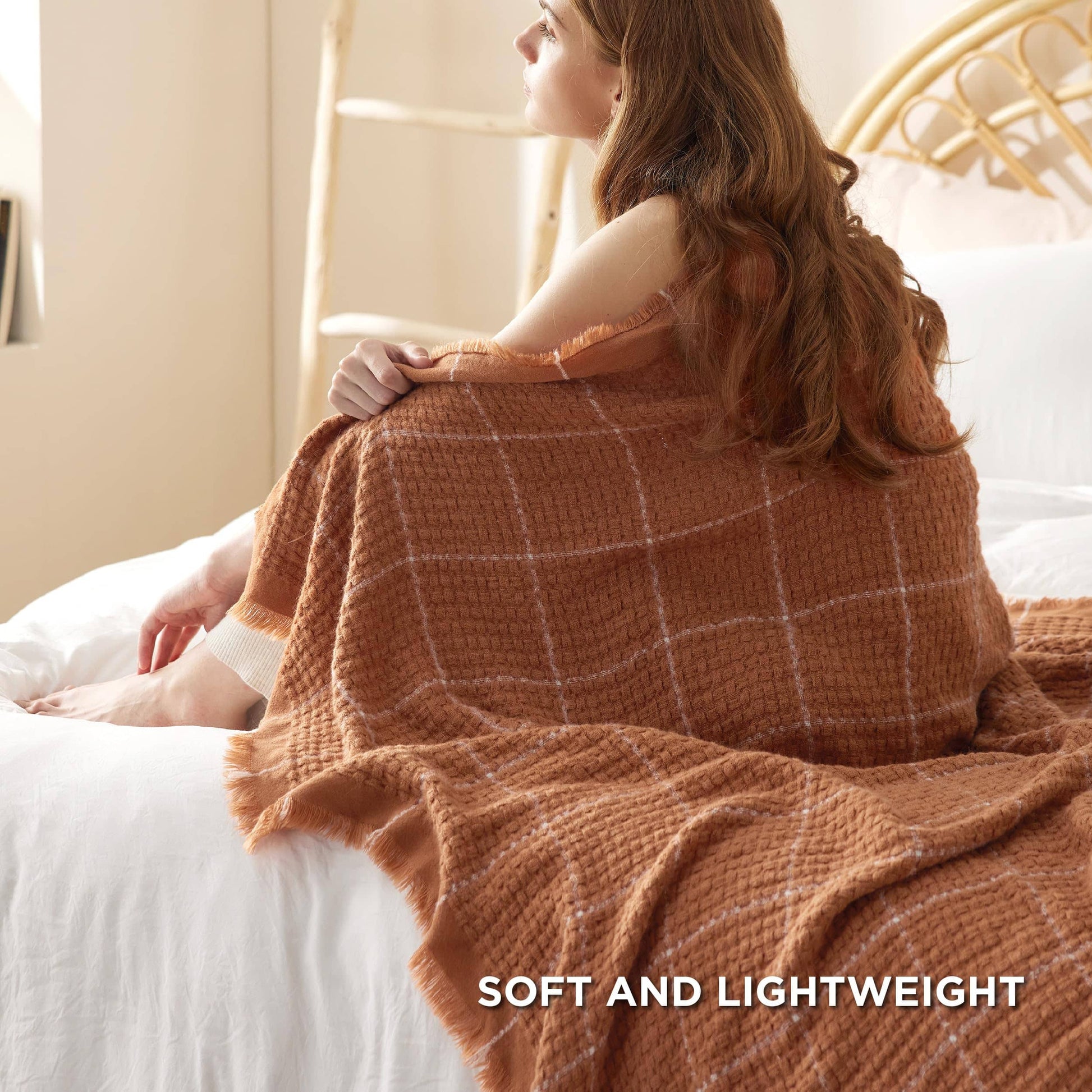GentleSoft™ Woven Throw Blanket