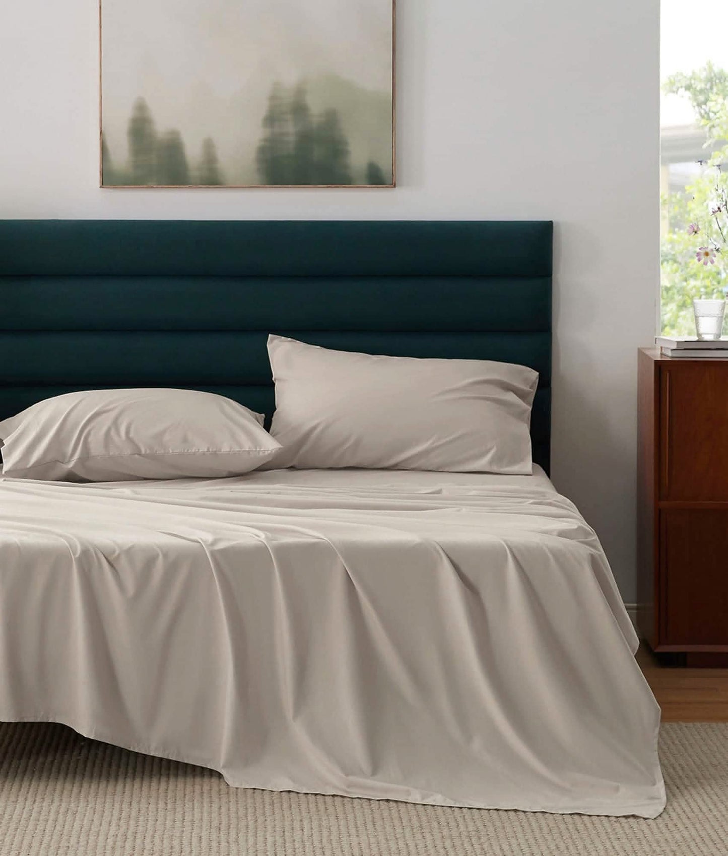 GentleSoft™ Cotton Percale Weave Sheet Set