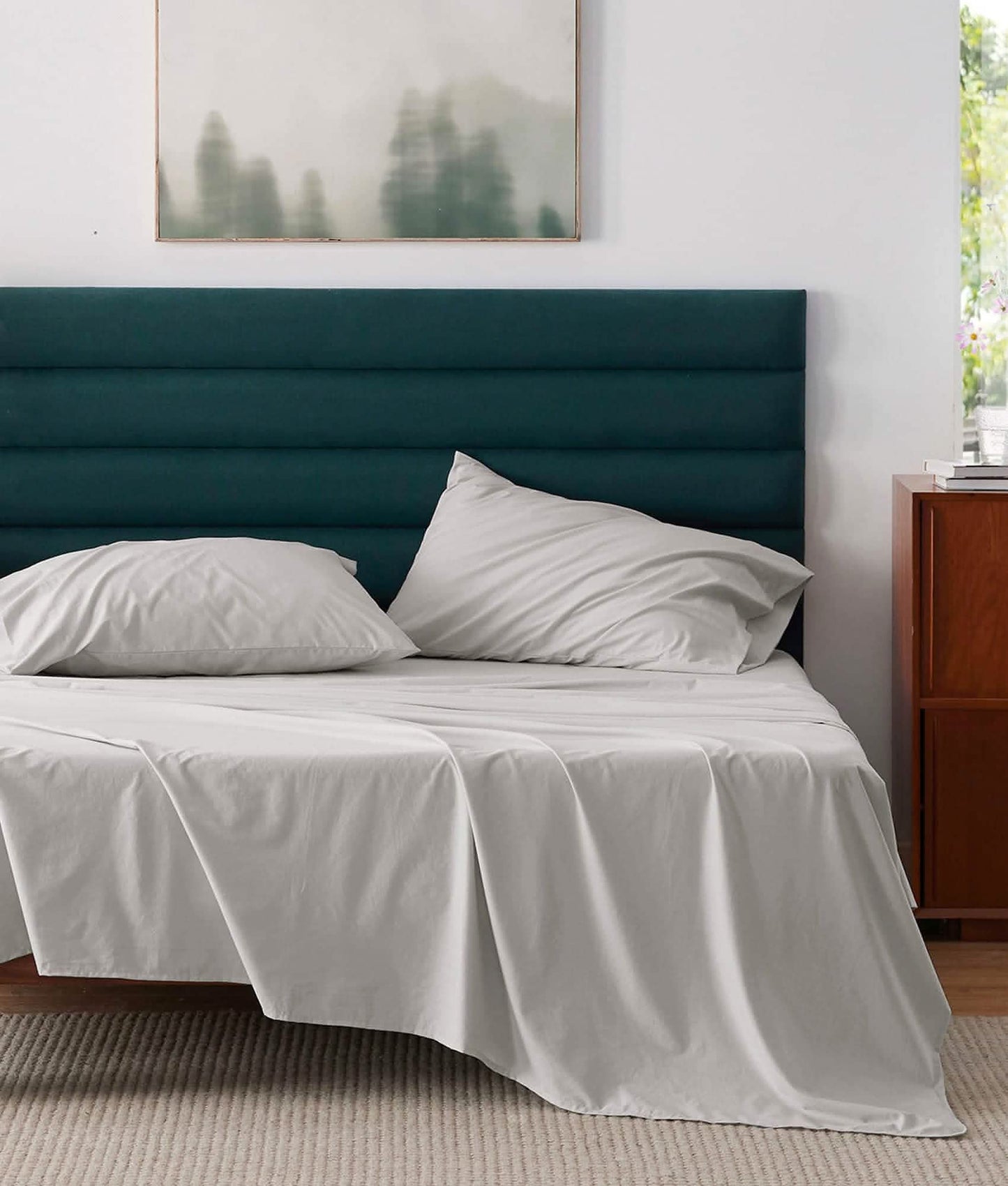 GentleSoft™ Cotton Percale Weave Sheet Set