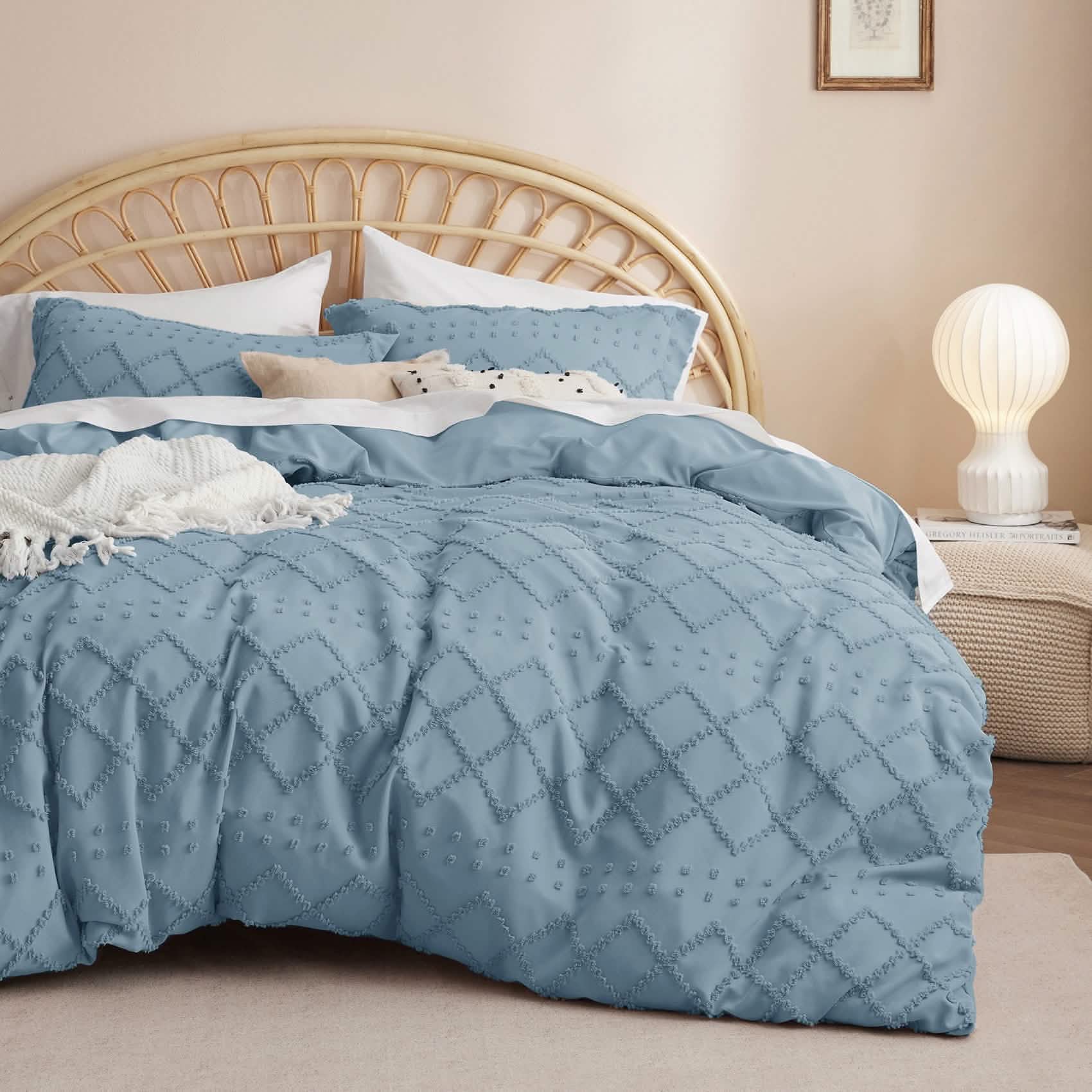 GentleSoft™ Embroidery Boho Duvet Cover Set