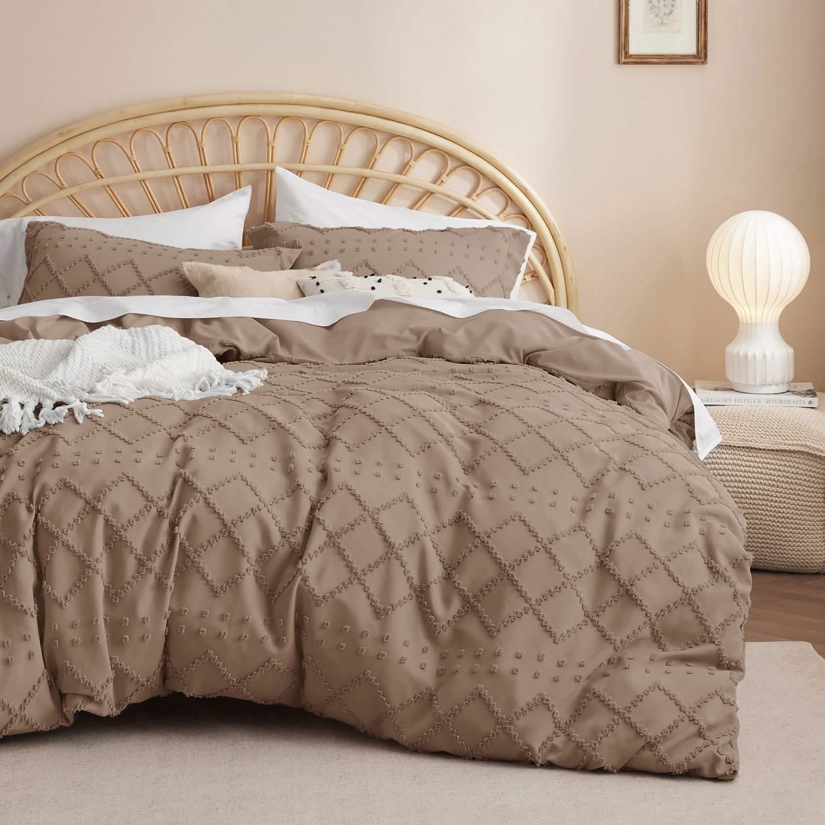 GentleSoft™ Embroidery Boho Duvet Cover Set