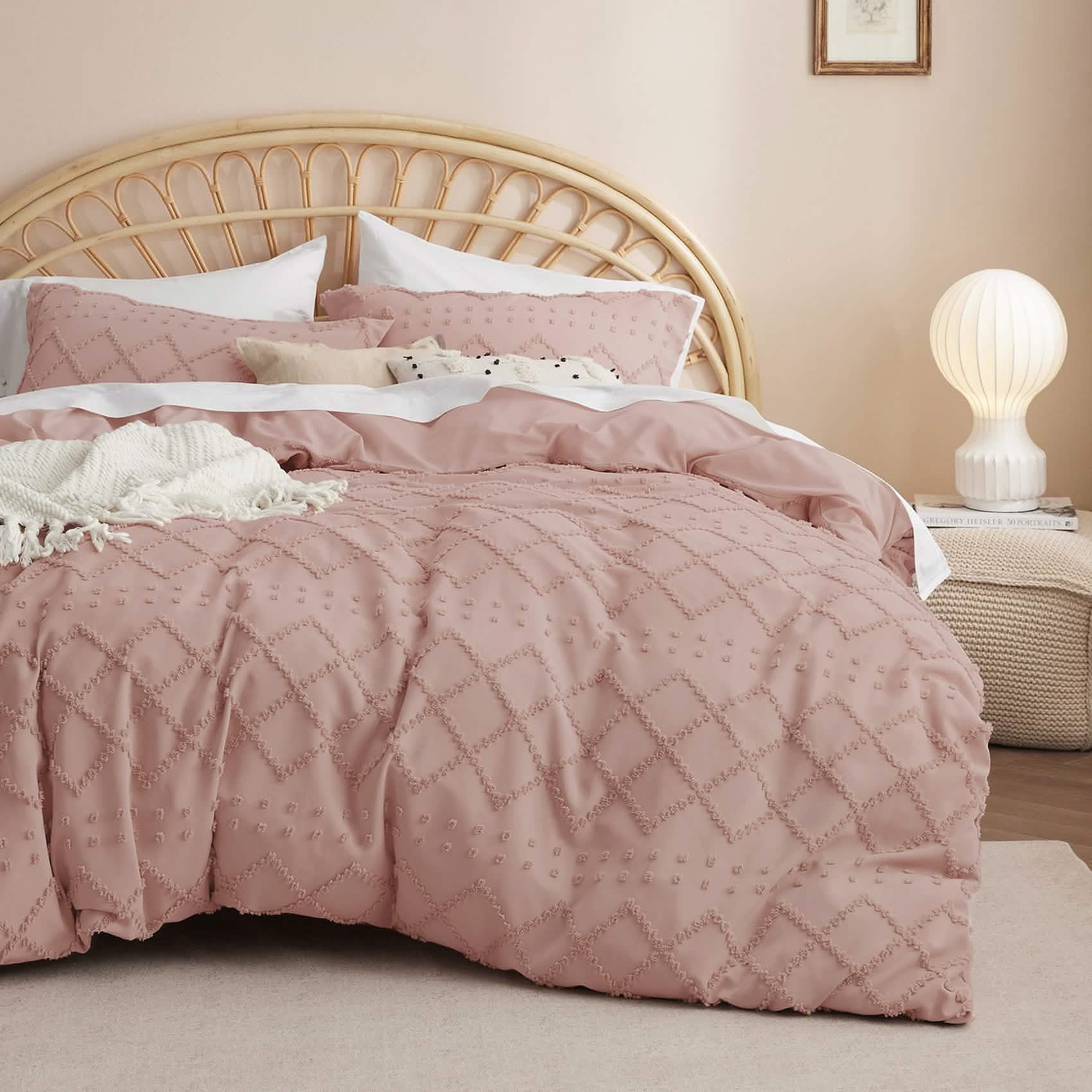 GentleSoft™ Embroidery Boho Duvet Cover Set