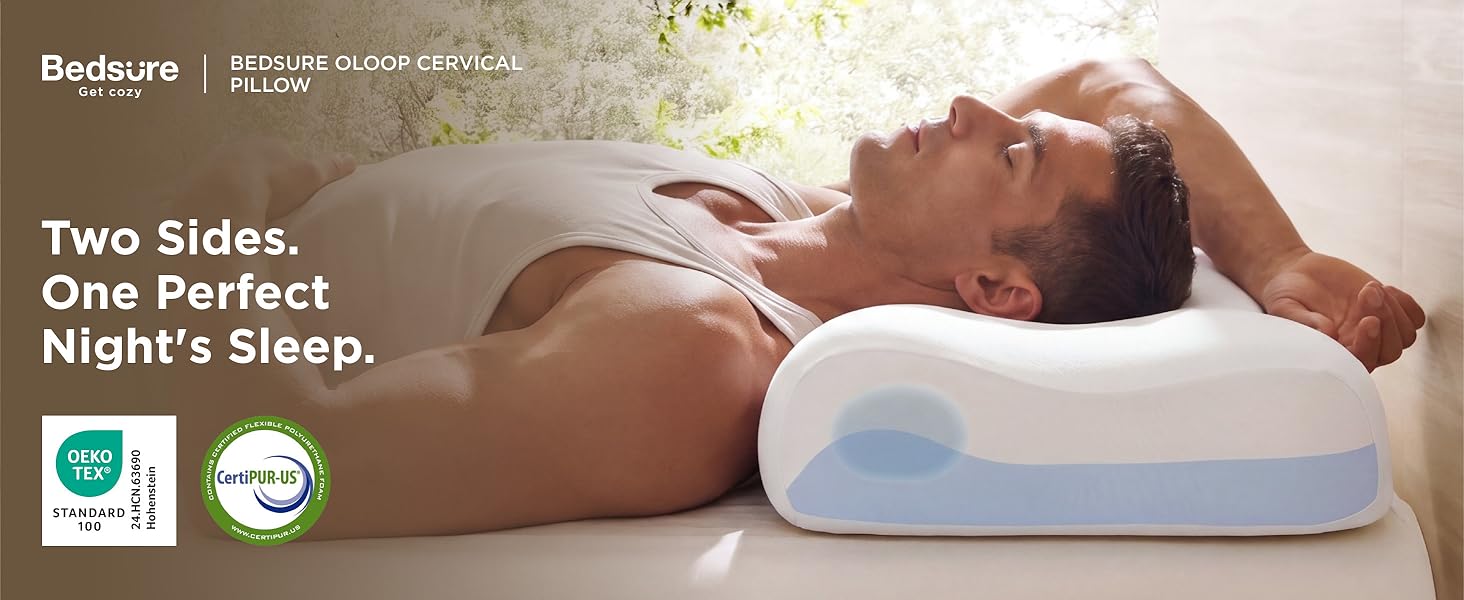 Bedsure O-Loop Cervical Pillow  Usage Tips