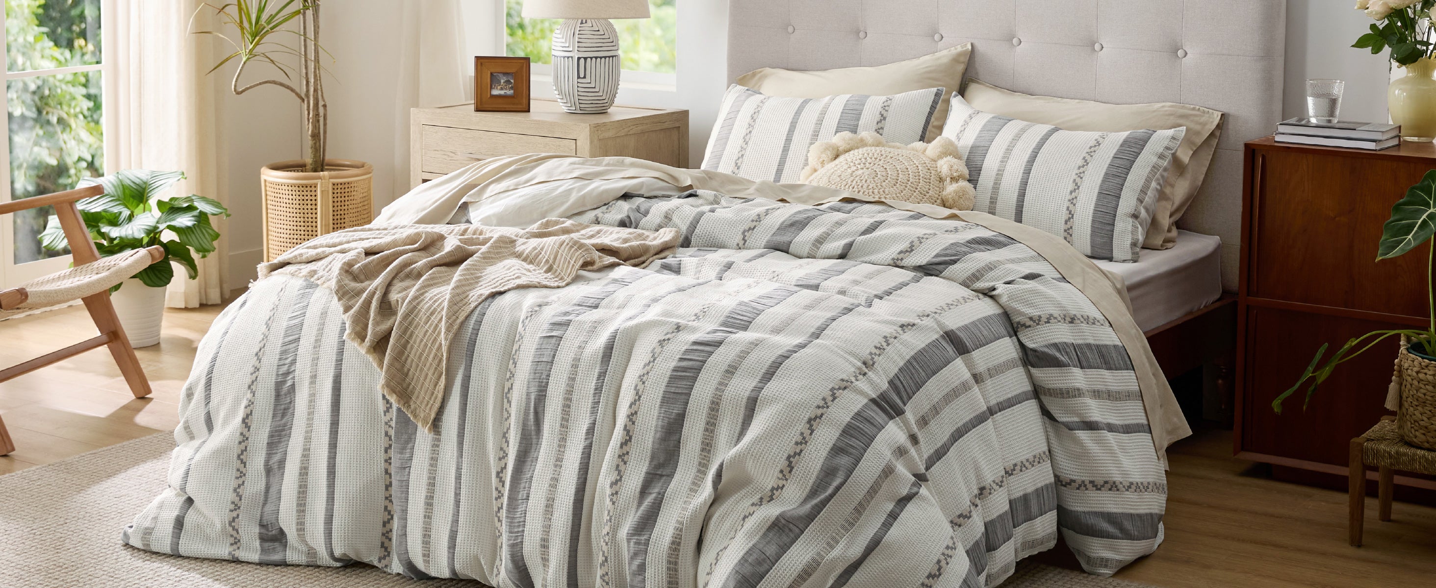 100% Cotton Waffle Weave and Percale Weave: The Ultimate Combination of Comfort and Breathability