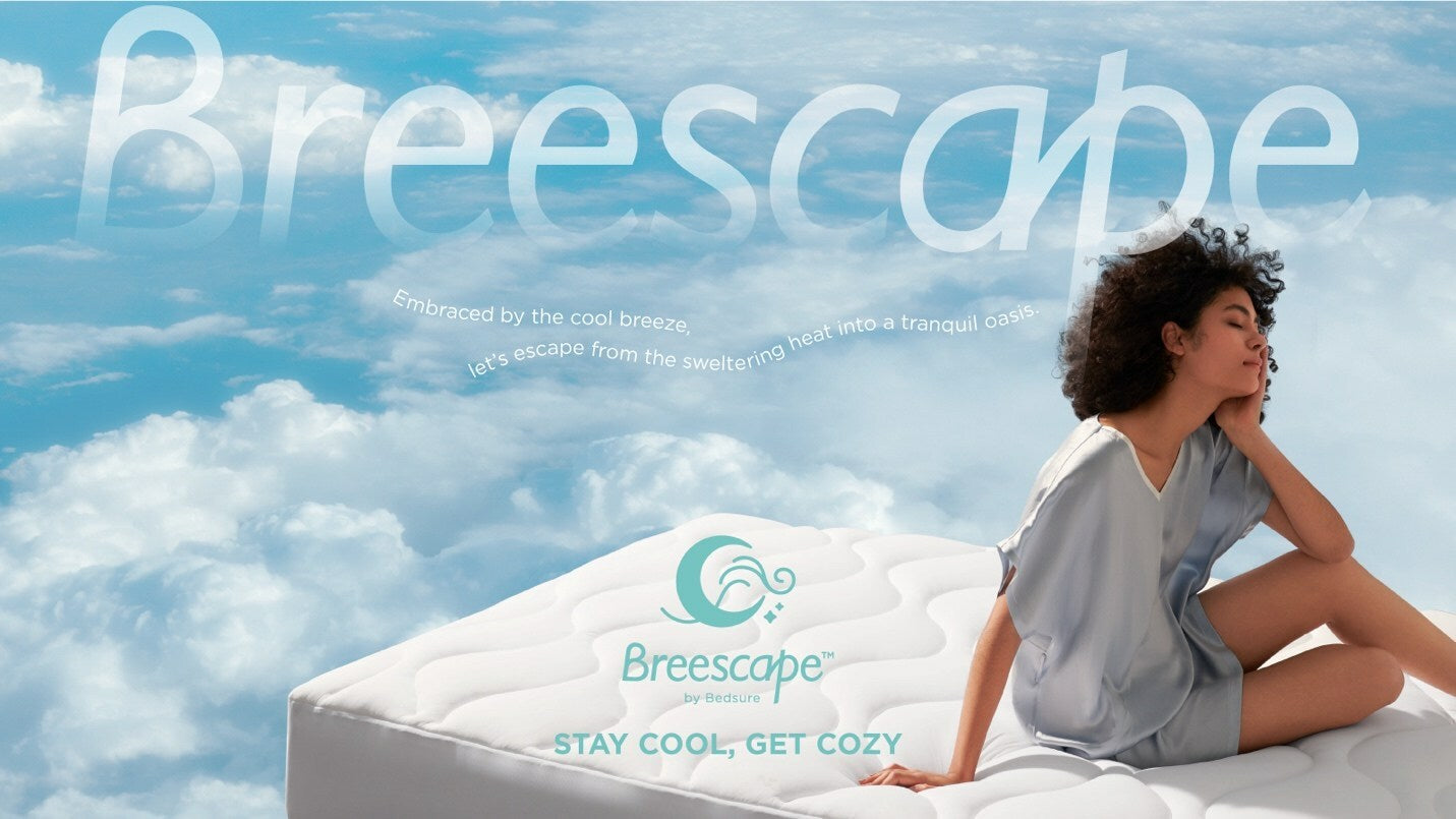 Introducing Breescape™: The Revolutionary Cooling Series for Your Perfect Night's Rest!