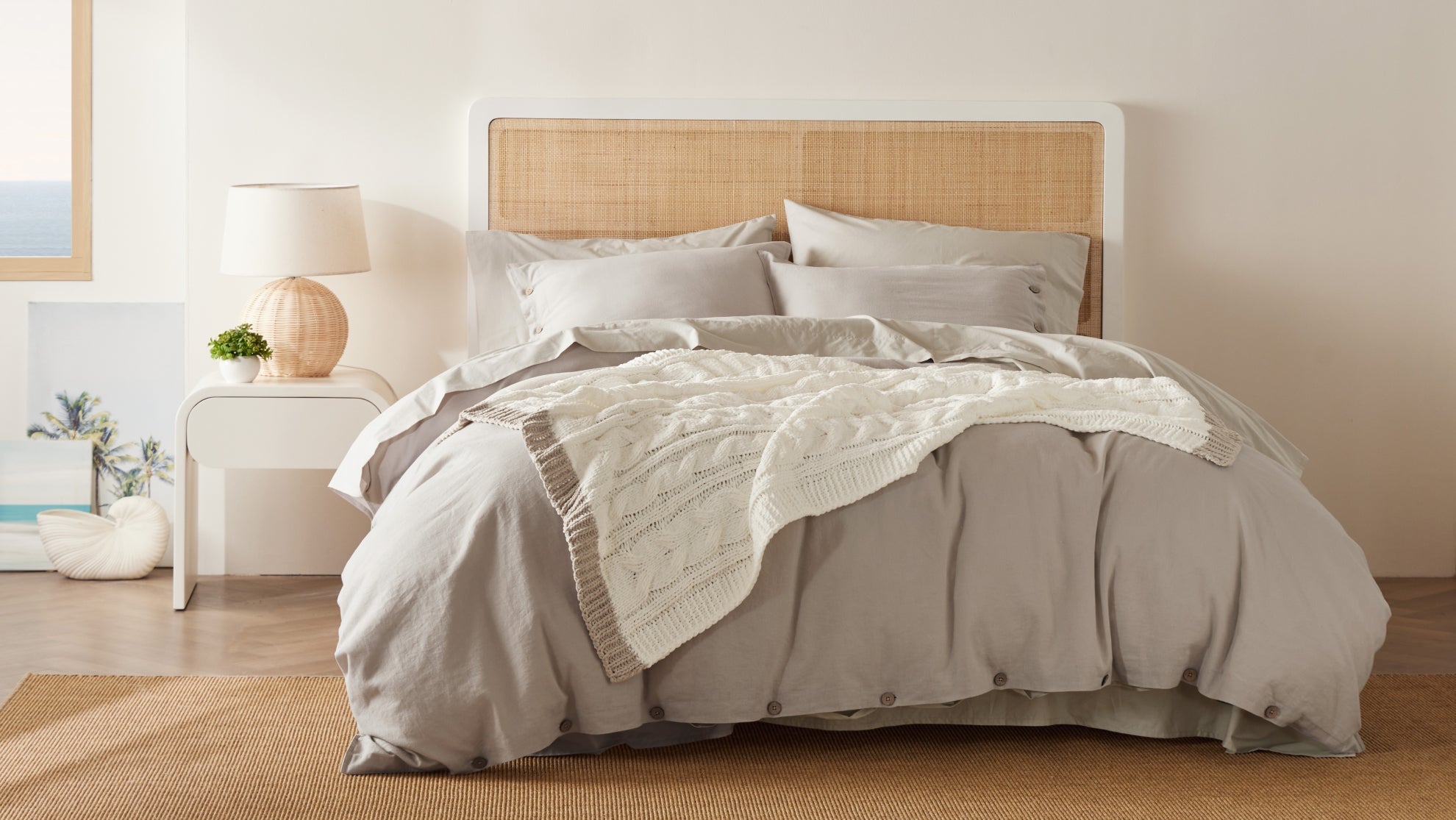 Cozy bedroom bedding setup on a budget