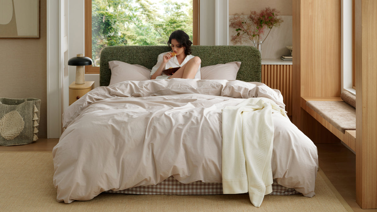Oatmeal Cotton Duvet Covers: The Warm Neutral That Works With Almost Everything