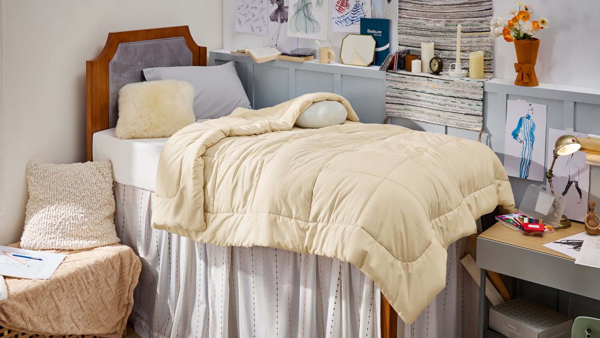 Comforters for Dorm Rooms Under $50: A Realistic Budget Breakdown