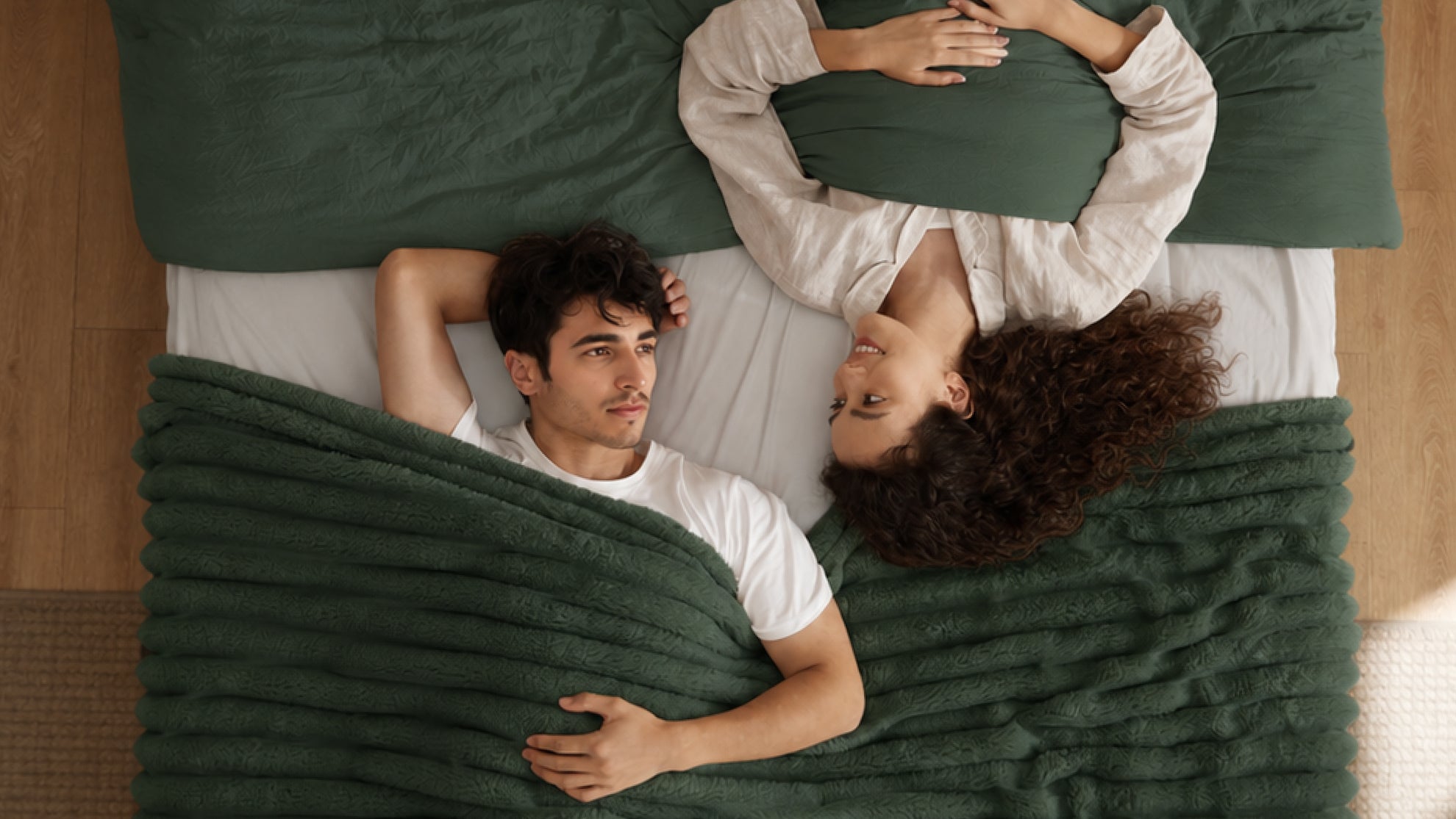 How Couples Can Sleep Together With Different Blanket Layers