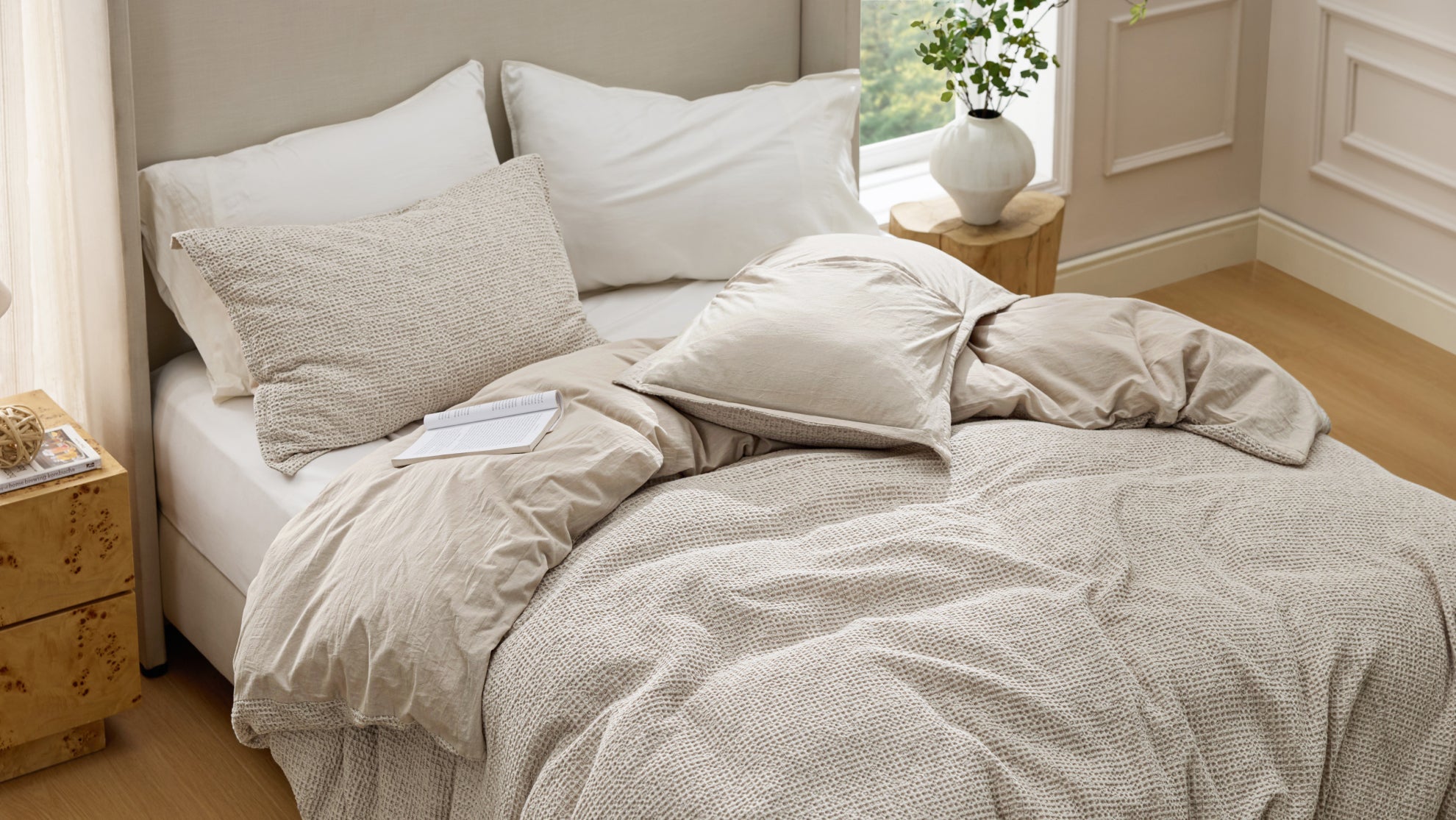 You Have a Comforter AND a Duvet Cover: Here's How to Make Them Work Together