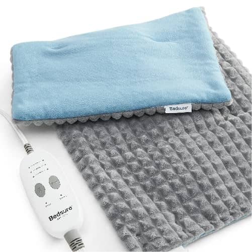 Bedsure Weighted Heating Pad with Massager