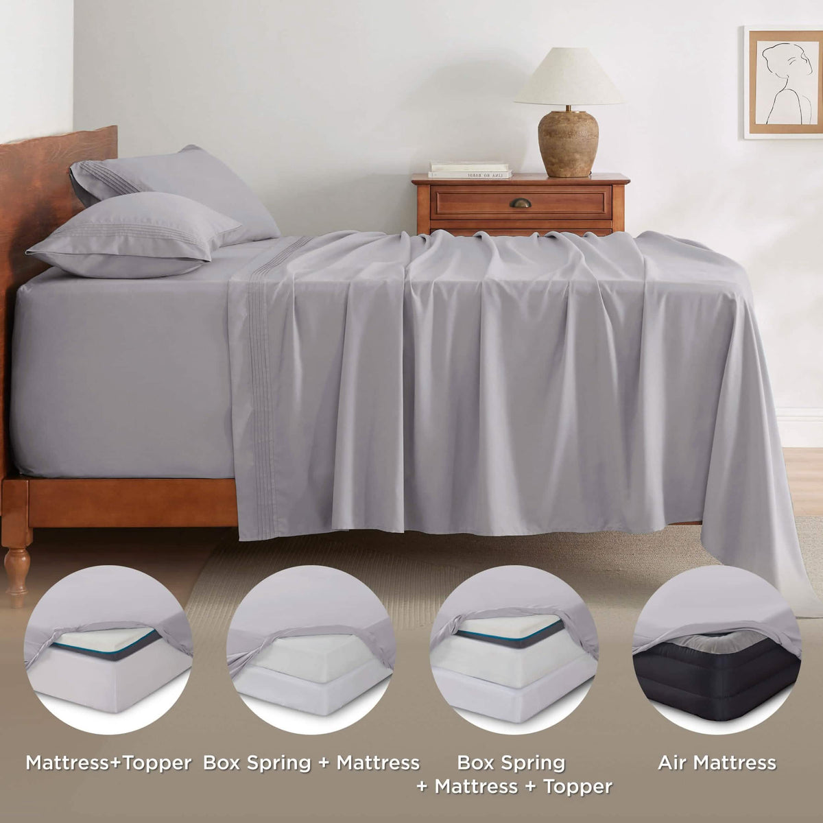 GentleSoft™ Moisture-Wicking Sheet Set