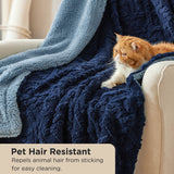 Bedsure Sherpa Throw Blanket For Couch