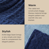 Bedsure Sherpa Throw Blanket For Couch