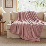 Arch Shaggy Sherpa Fleece Blanket