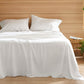 Rayon Derived from Bamboo and Linen Sheet Set