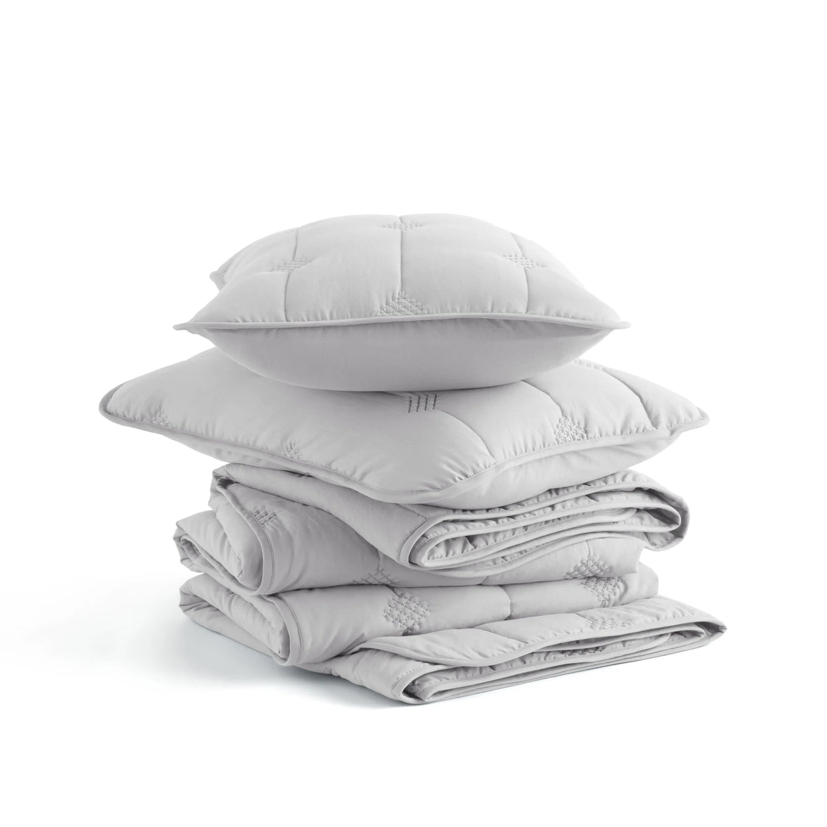 Prewashed Diamond Quilt Set