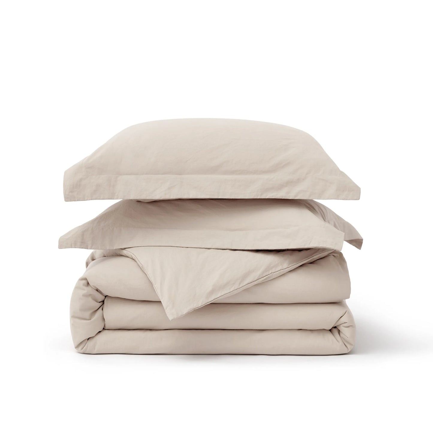 PureWoven™ Washed Cotton Duvet Cover Set