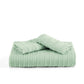 Striped Tufted Embroidery Duvet Cover Set
