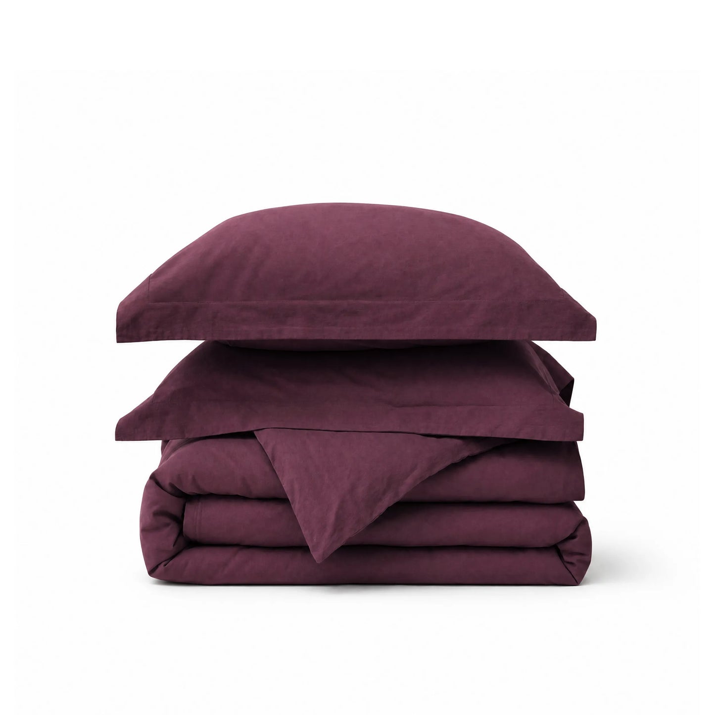PureWoven™ Washed Cotton Duvet Cover Set
