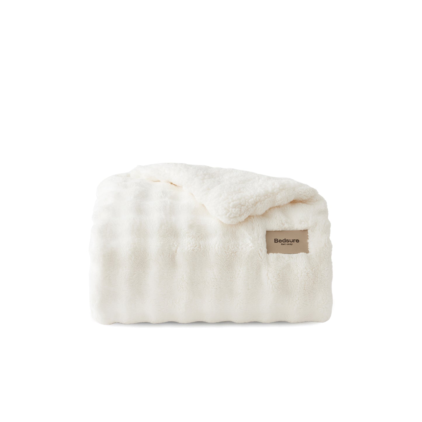 GentleSoft® Bubble Sherpa Fleece Blanket
