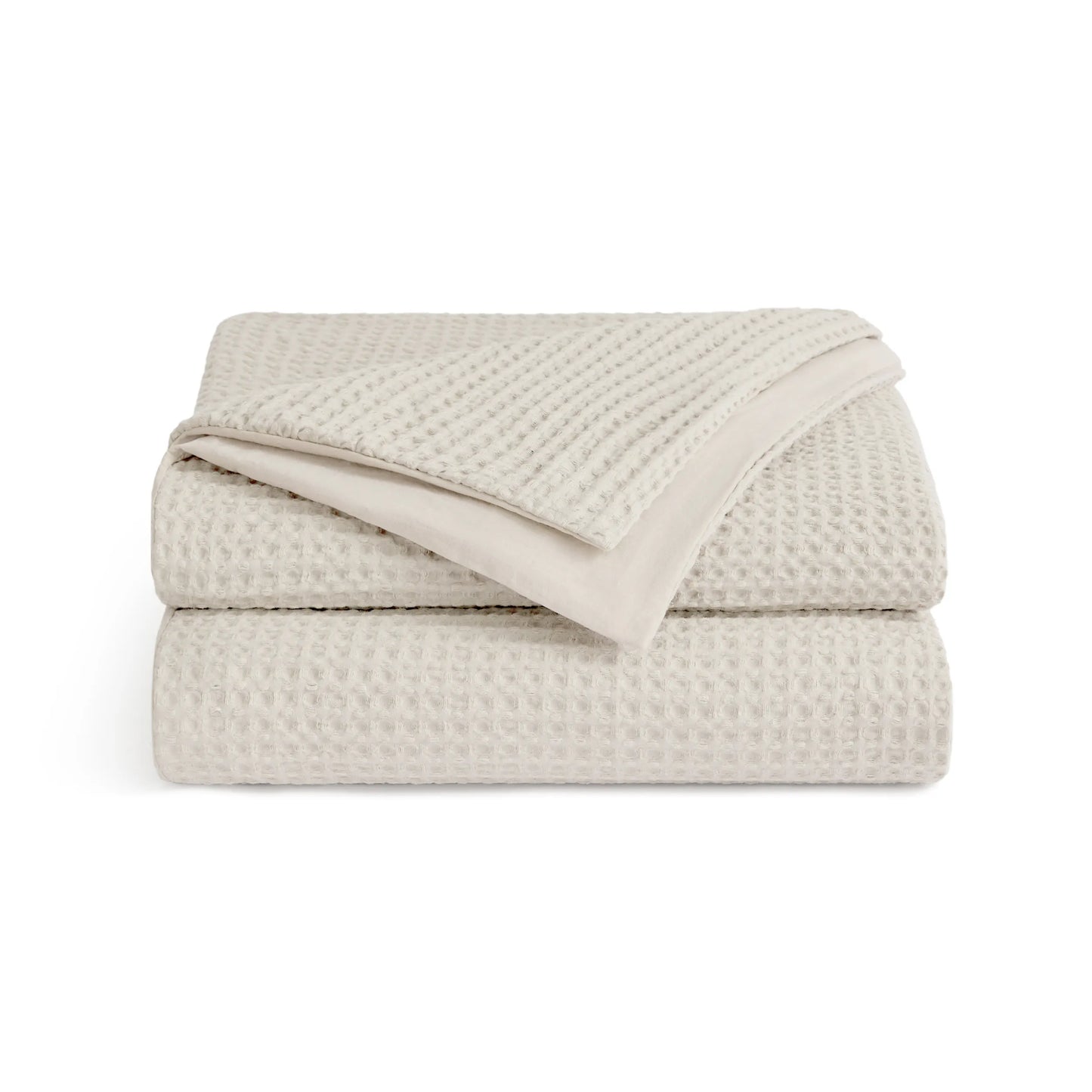 PureWoven™ Cotton Waffle Weave Duvet Cover