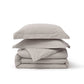 PureWoven™ Washed Cotton Duvet Cover Set