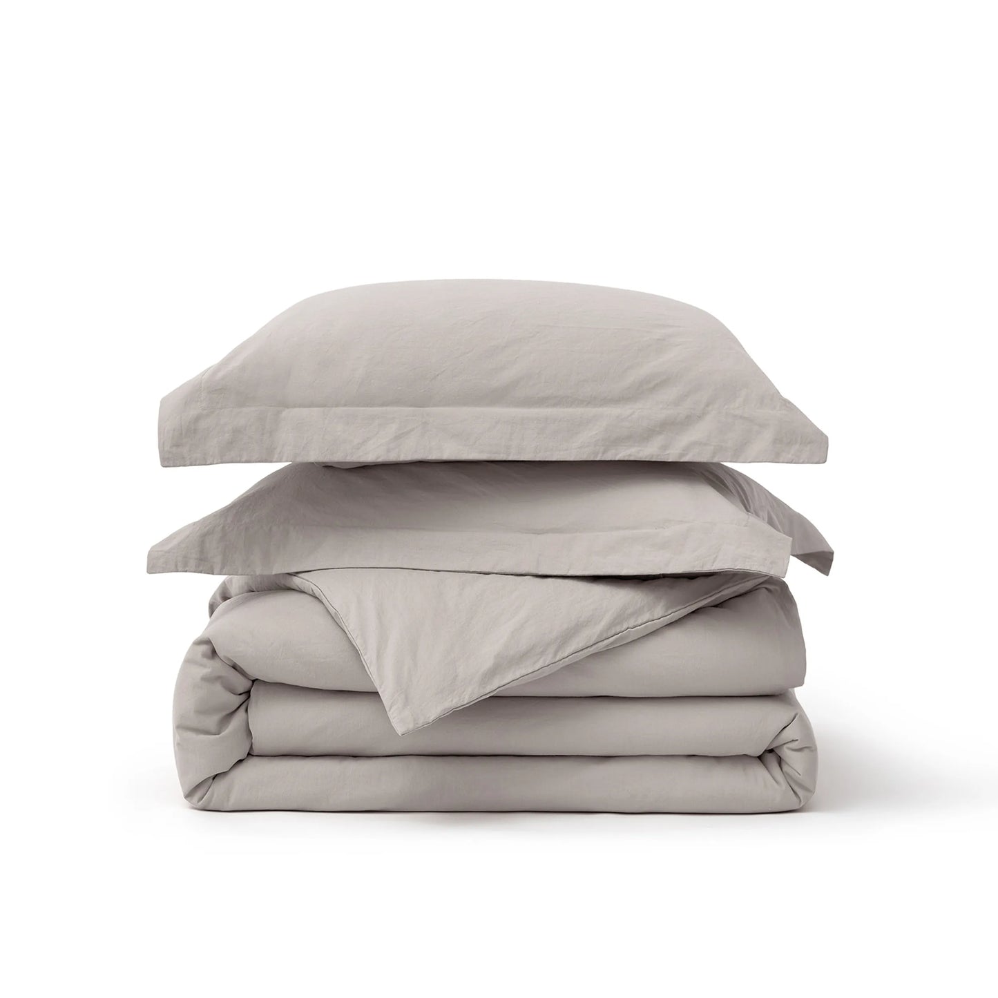 PureWoven™ Washed Cotton Duvet Cover Set