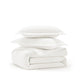 PureWoven™ Cotton Waffle Weave Duvet Cover Set