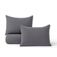 Prewashed Plain Comforter Set