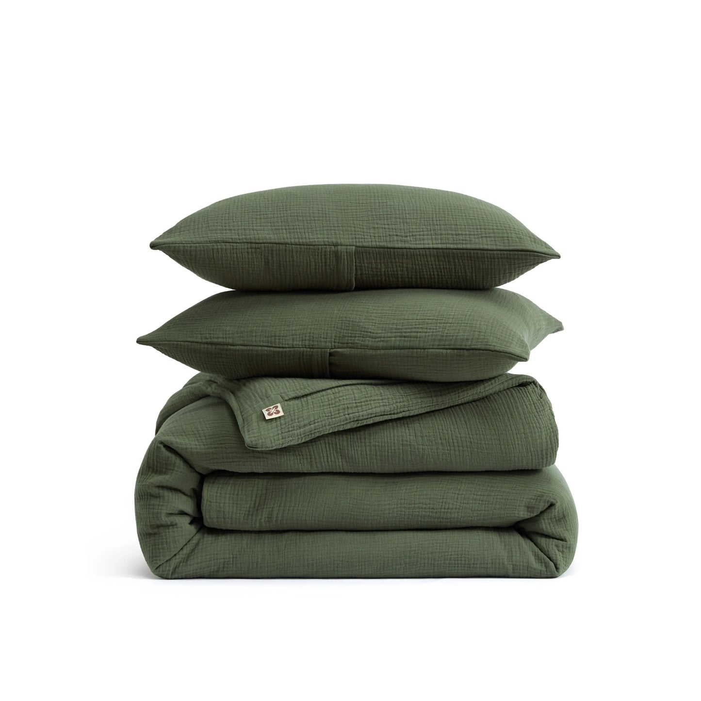 GentleSoft® Triple-Layer Cotton Gauze Duvet Cover Set