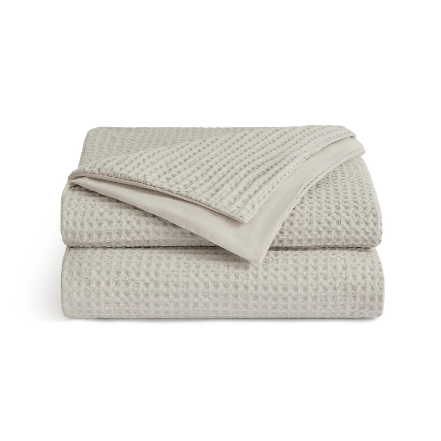 PureWoven™ Cotton Waffle Weave Duvet Cover