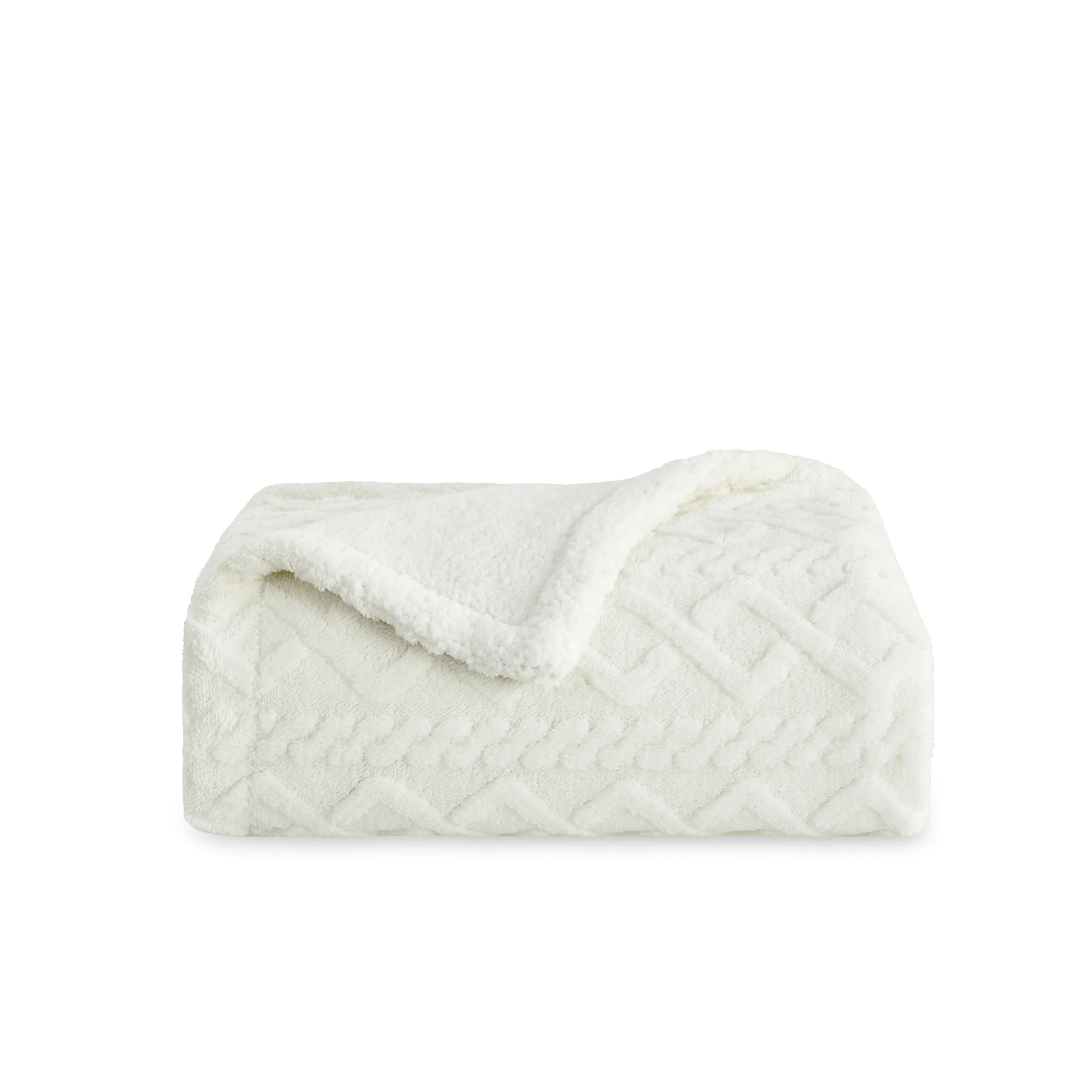Sherpa Throw Blanket For Couch