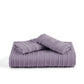 Striped Tufted Embroidery Duvet Cover Set