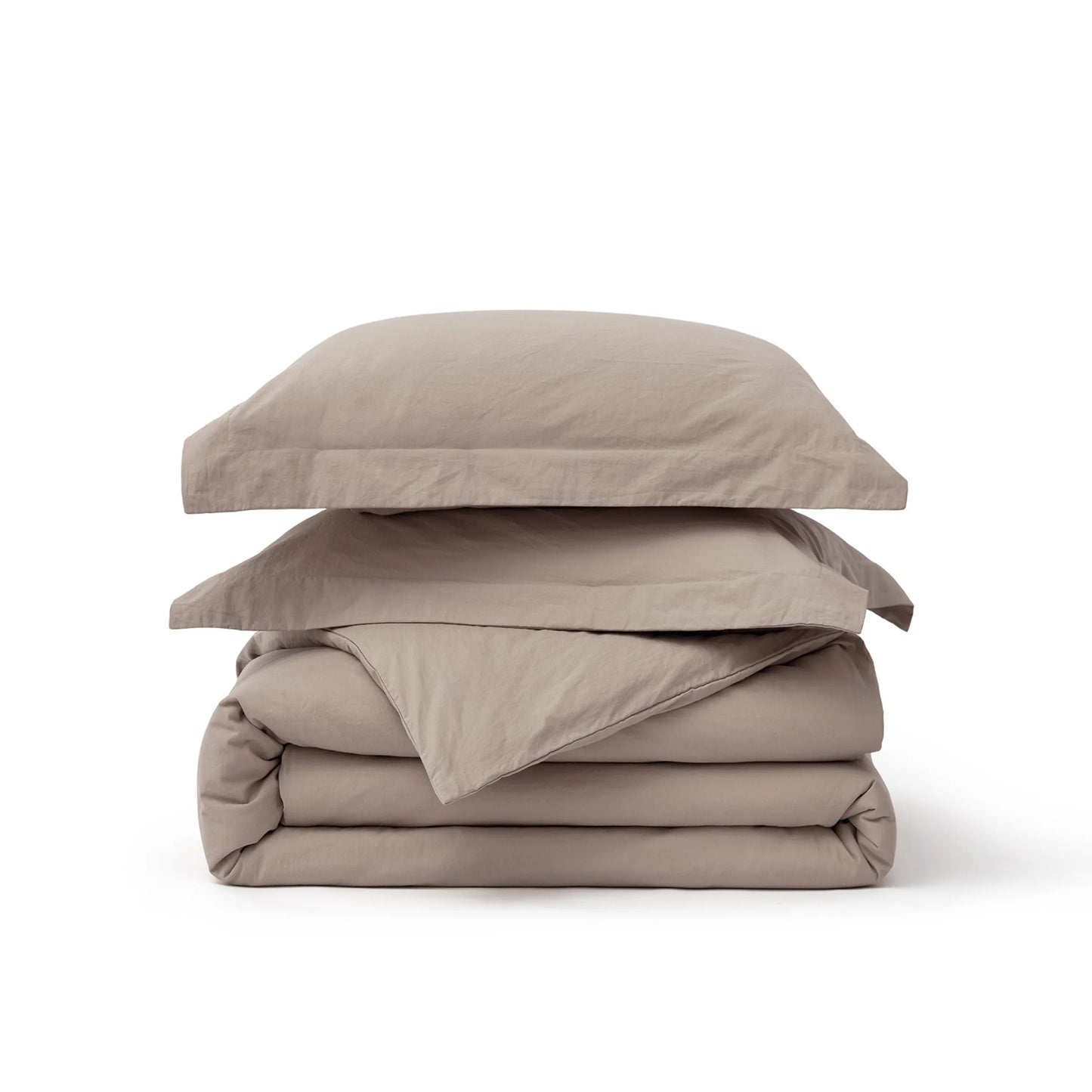 PureWoven™ Washed Cotton Duvet Cover Set