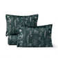 Reversible Floral Print Comforter Set