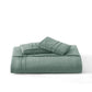 Striped Tufted Embroidery Duvet Cover Set