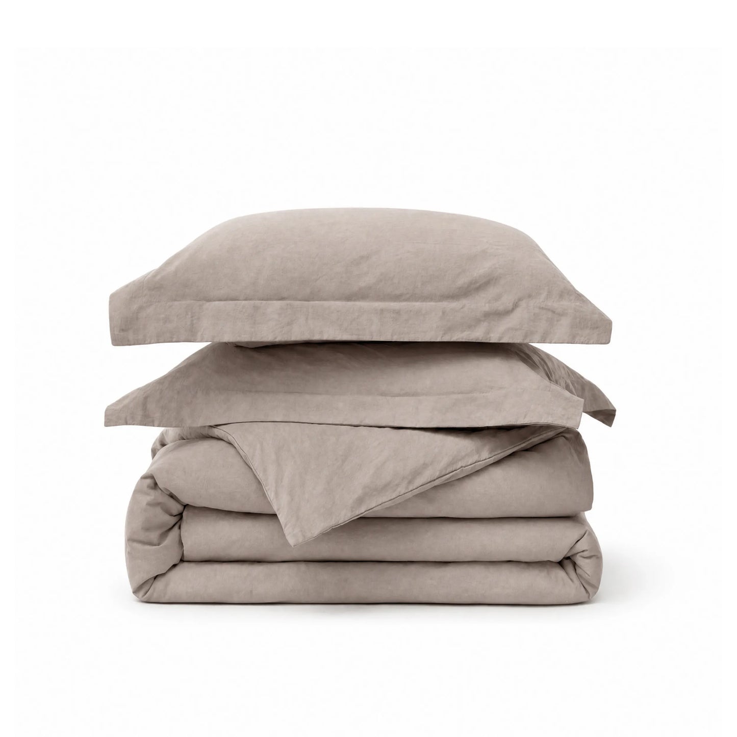 PureWoven™ Washed Cotton Duvet Cover Set