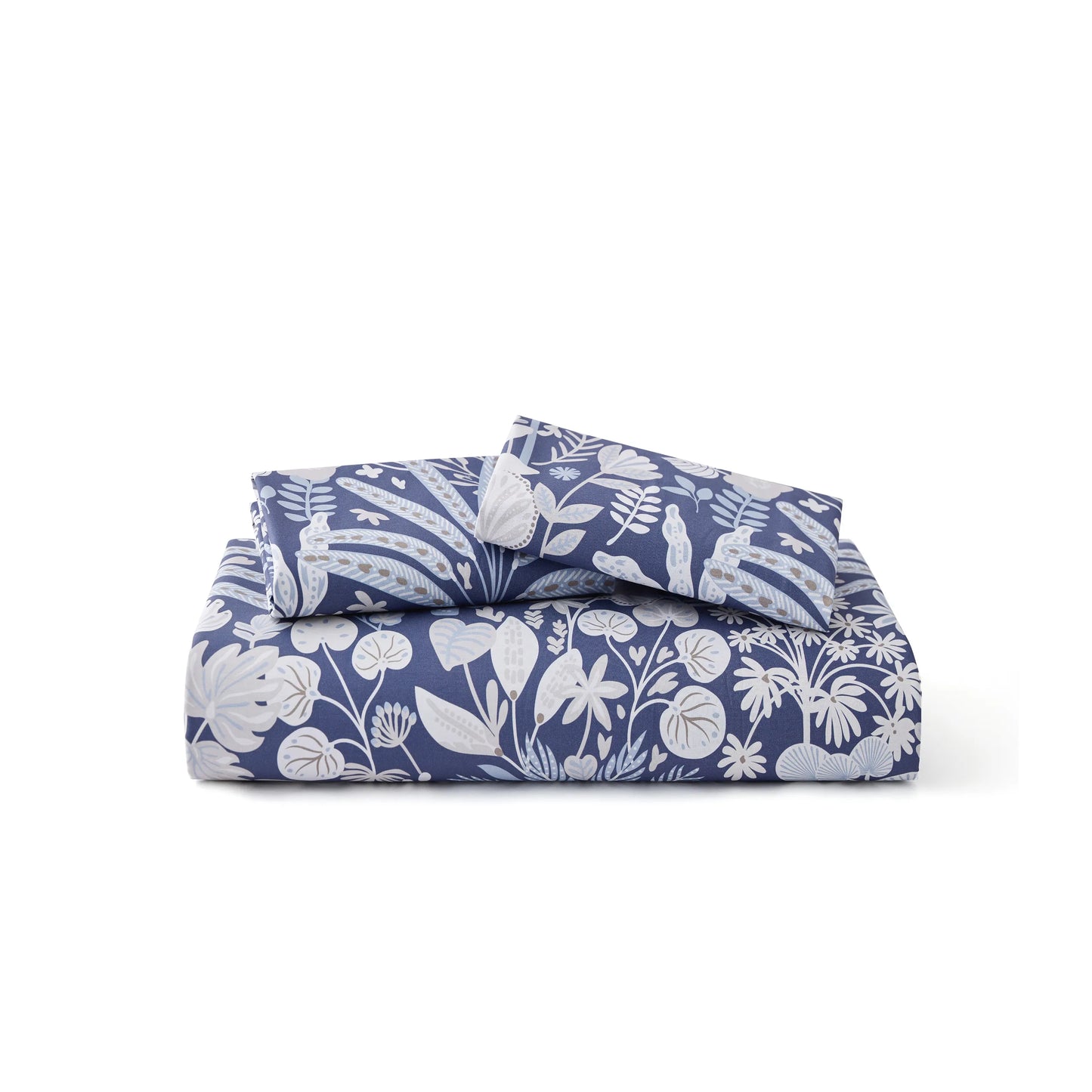 PureWoven™ 100% Cotton Patterned Duvet Cover Set